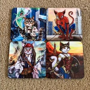Cat Coasters